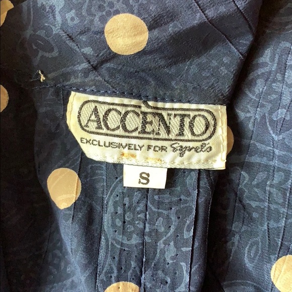 Vintage ACCENTO top, perfect for reliving the 80’s - Picture 4 of 4
